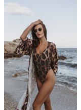 Леопардовий халат