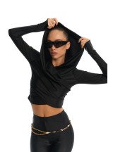 Hooded top