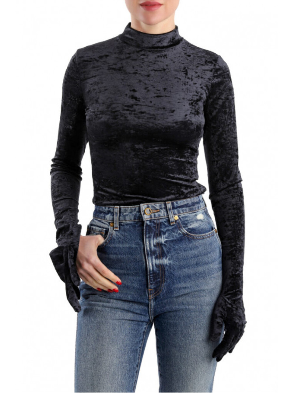 Velvet top